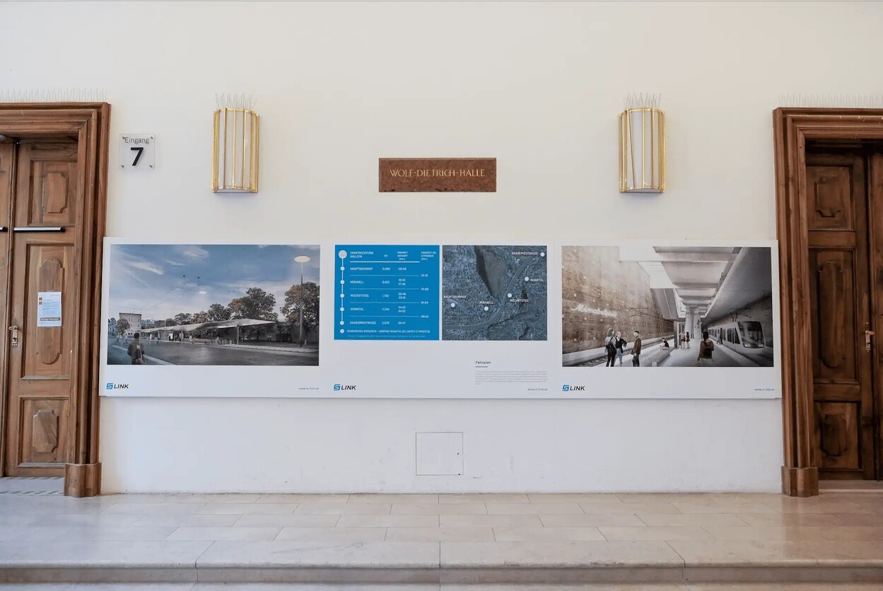 S-LINK Ausstellung im Schloss Mirabell