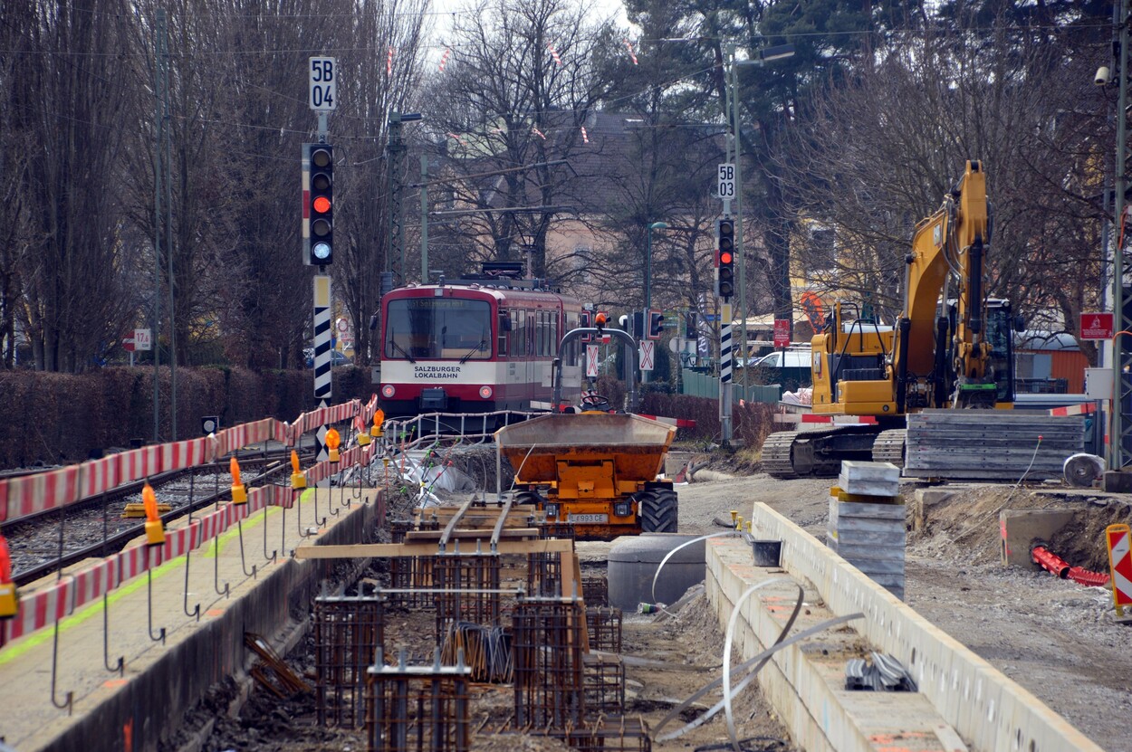 Bahnhof Oberndorf bei Salzburg wird saniert