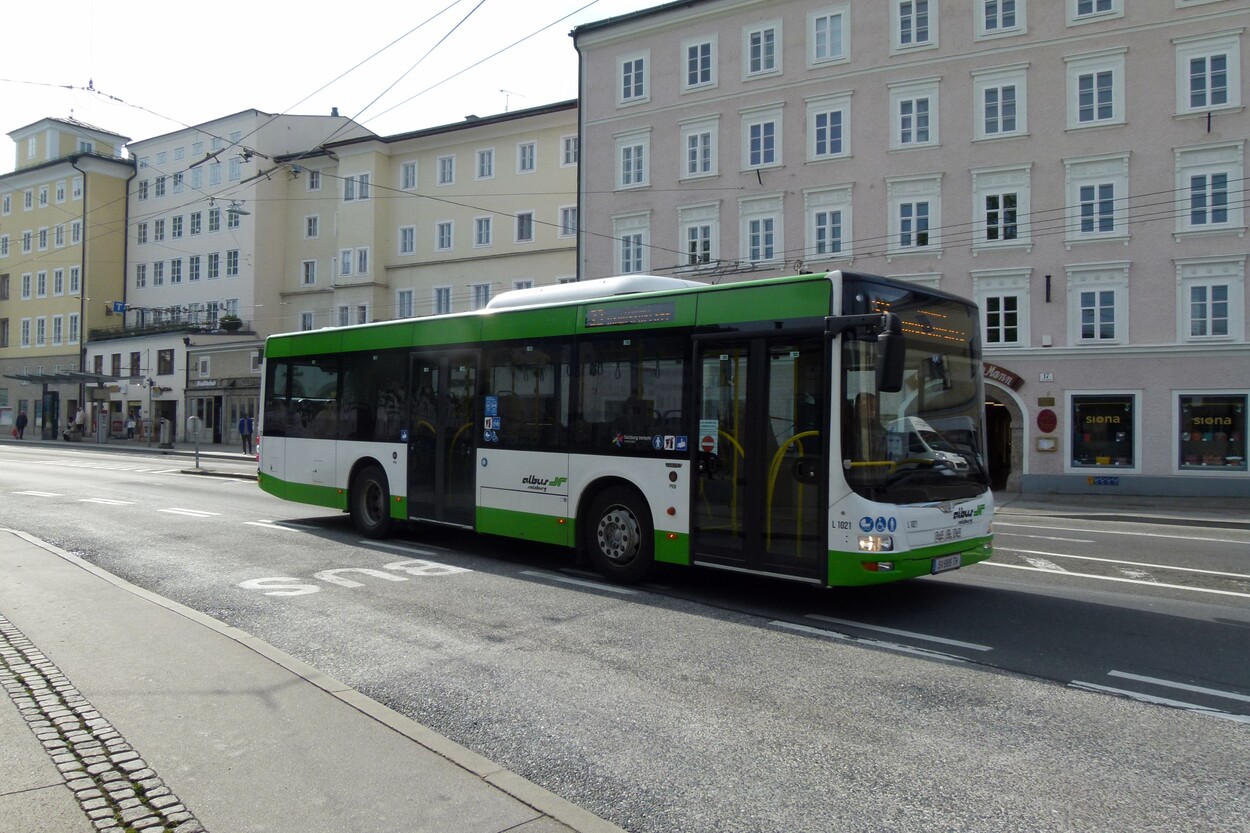 Linienverkehr in Salzburg - Albus