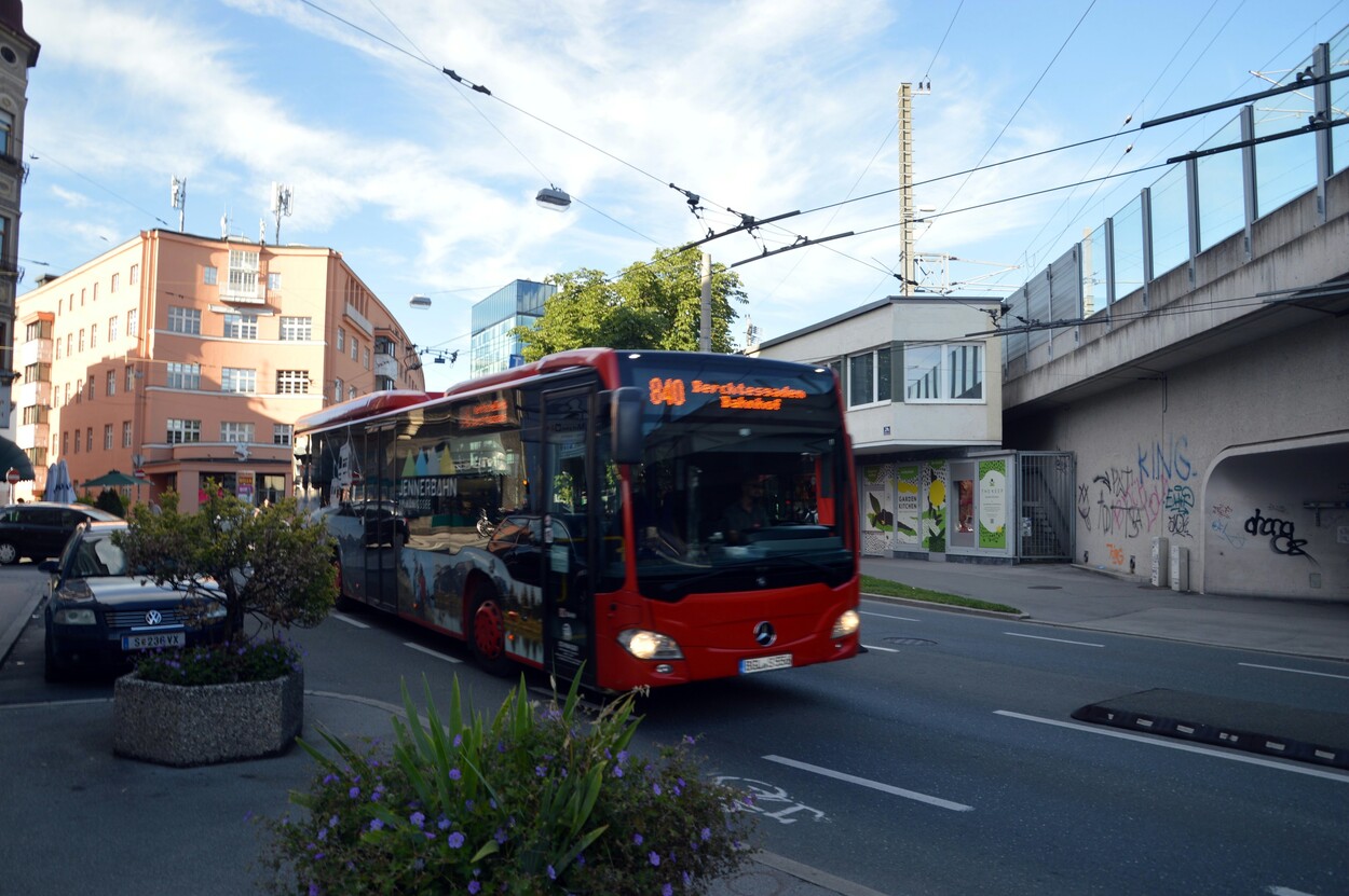 Buslinie zwischen Salzburg und Berchtesgaden