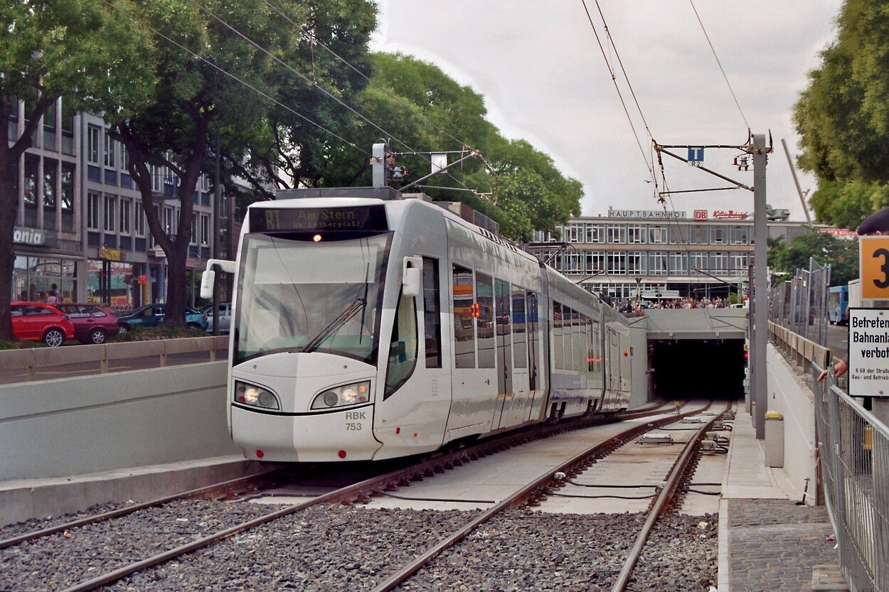 RegioTram Kassel Hauptbahnhofunterfahrung