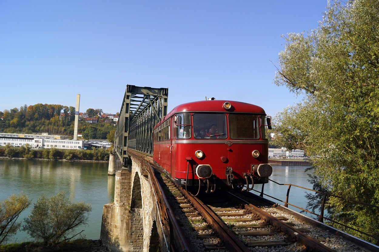 Passau: Streckenerweiterung bei der Granitbahn | Lokalbahn Hauzenberg-Passau