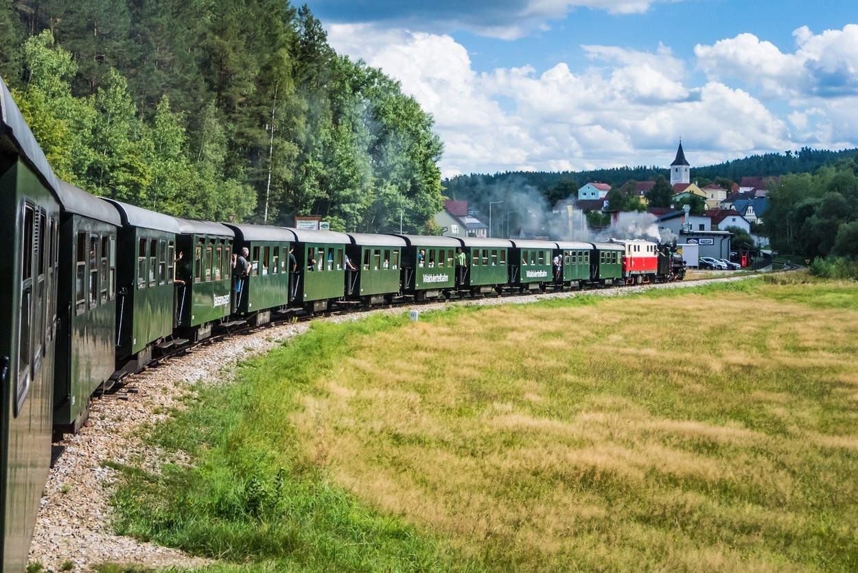 Nostalgiegarnitur der Waldviertelbahn