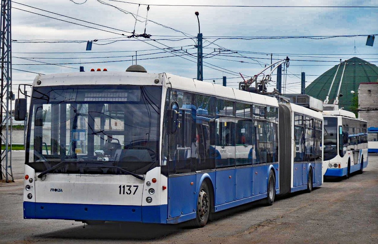 Trolleybus St.Petersburg Rußland