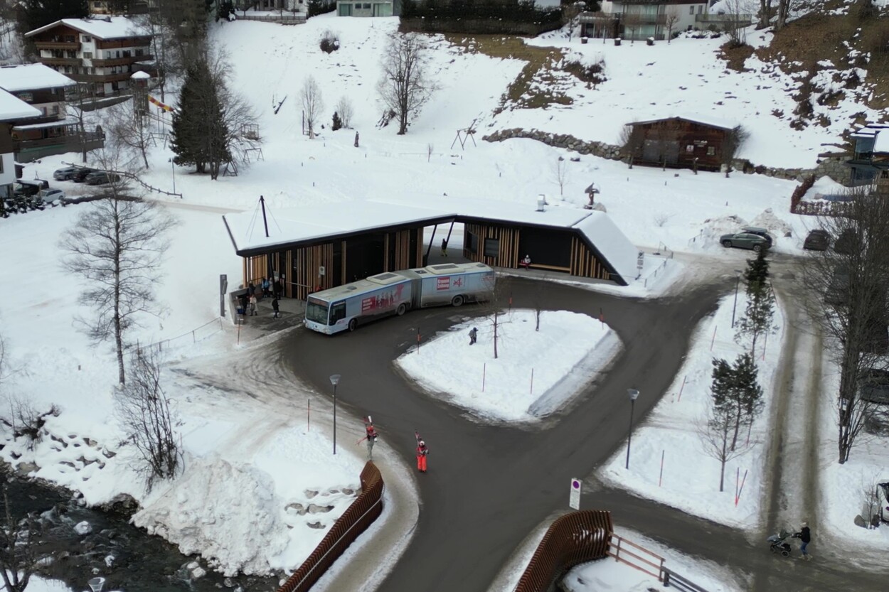 Busterminal Ost in Hinterglemm