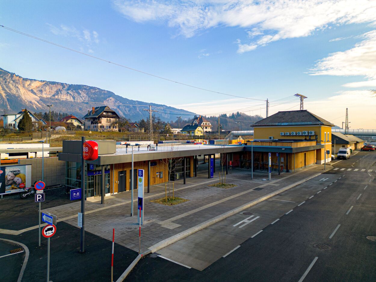 Modernisierung: Bahnhof Arnoldstein nimmt Form an