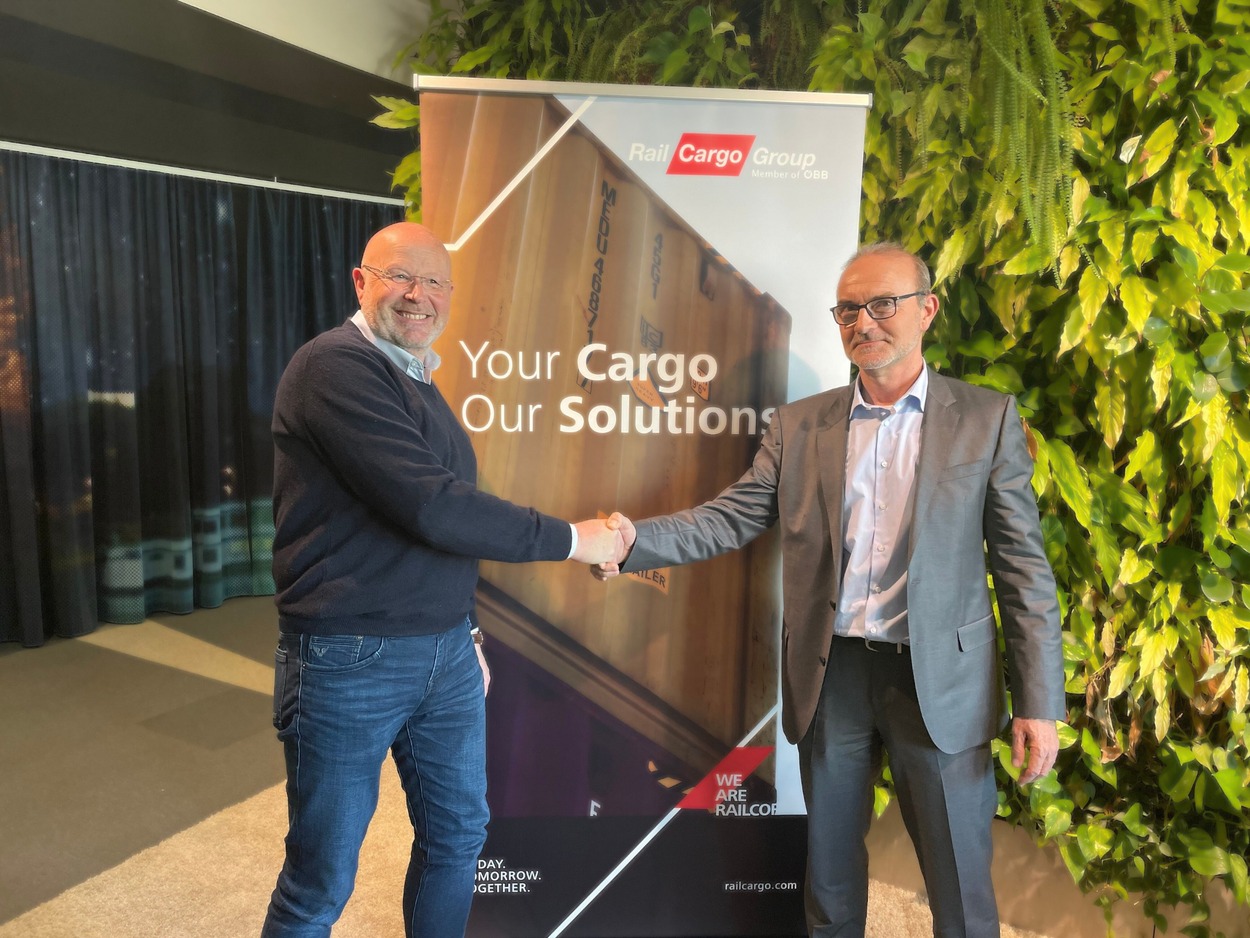ÖBB Rail Cargo Group startet Partnerschaft mit Pallet Control Tower