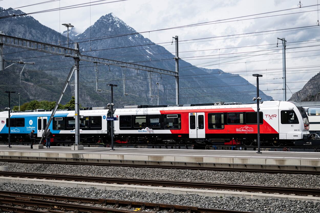 Stadler liefert ersten Zug für den Mont-Blanc Express