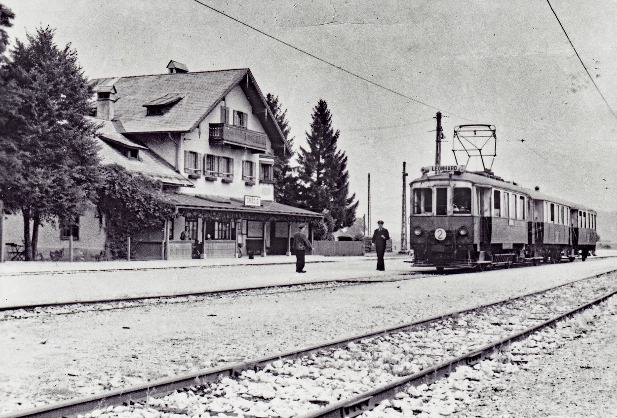 SETG Rote Elektrische Südlinien historische Fotos