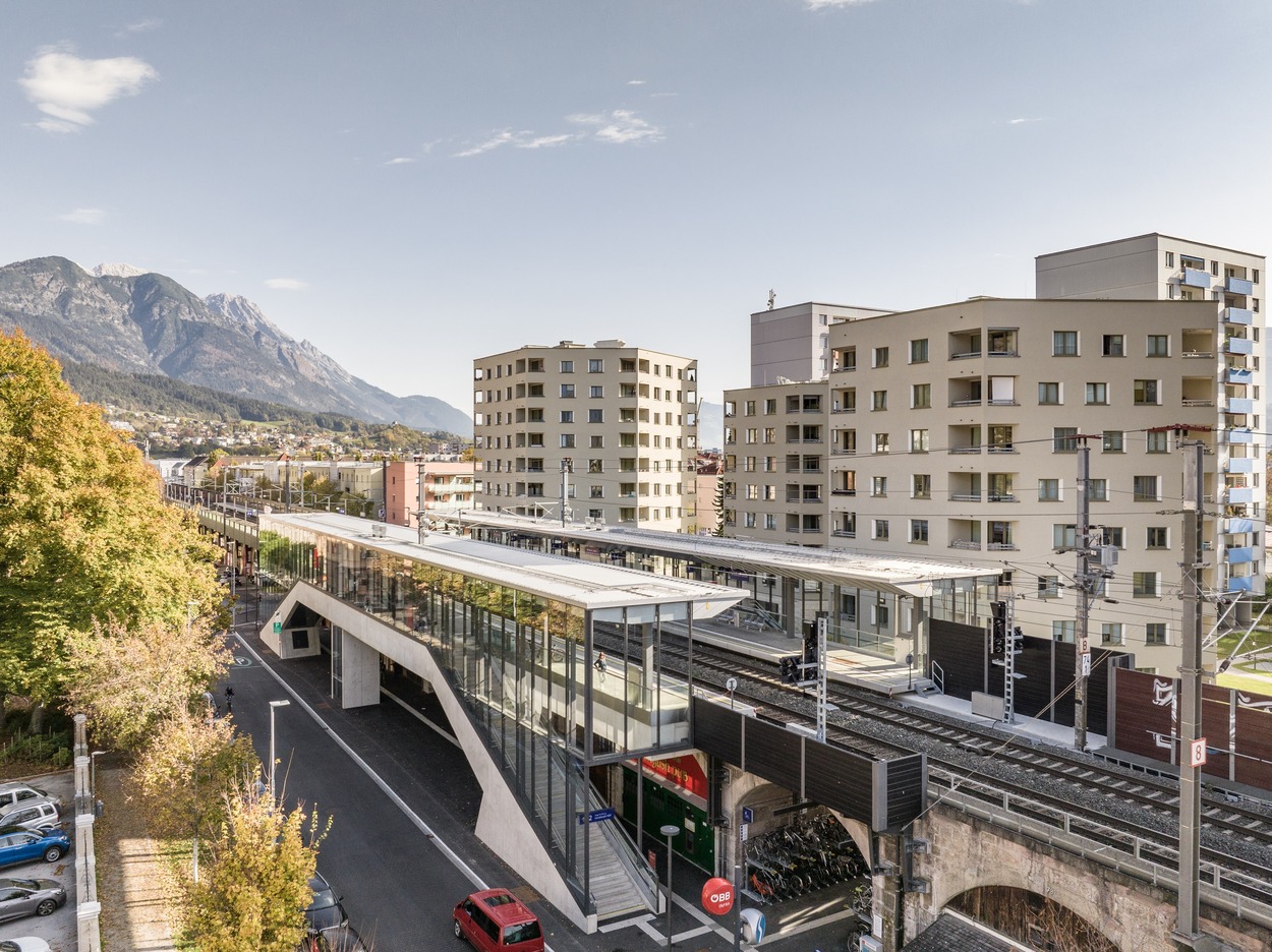 ÖBB-Haltestelle Innsbruck Messe