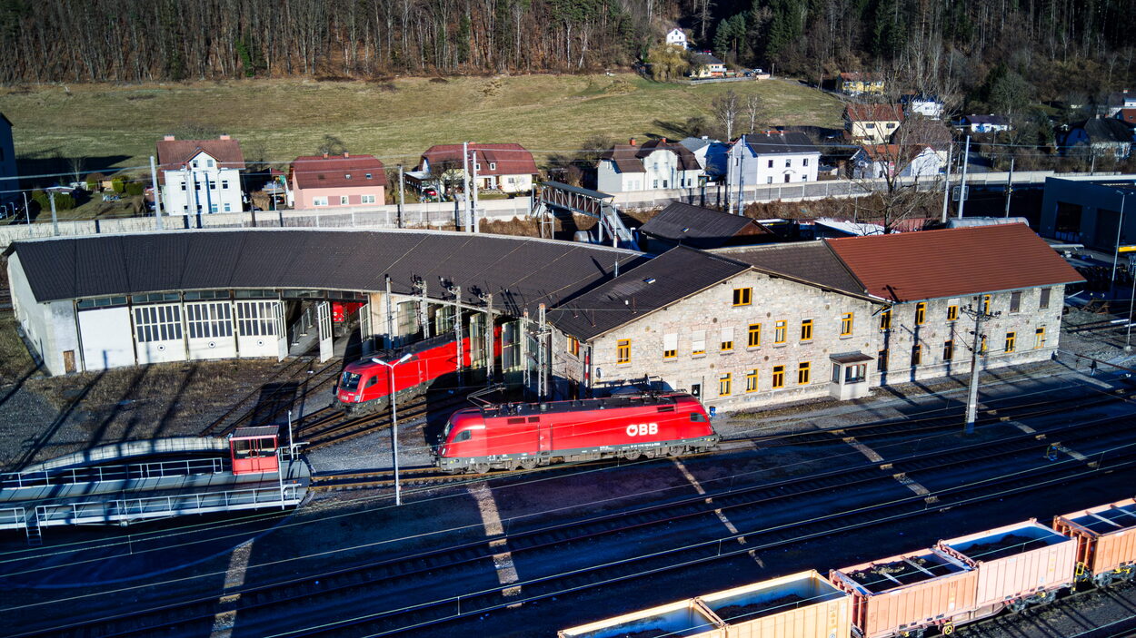 Ringlokschuppen in Bruck an der Mur